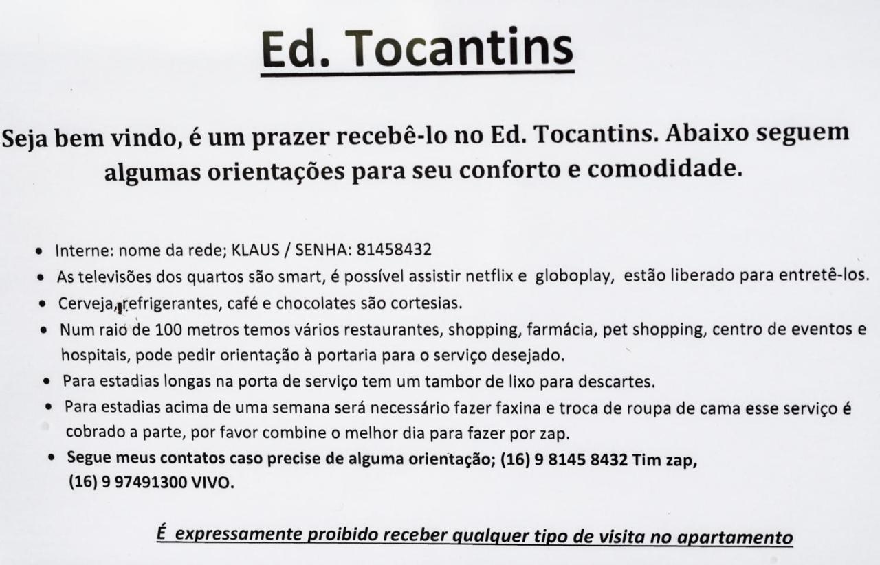 Edificio Tocantins Ribeirão Preto Buitenkant foto